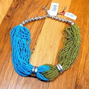 Turquoise/green necklace